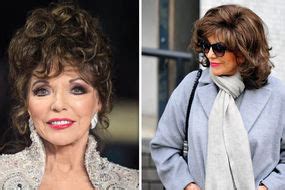 Joan Collins flaunts ample assets as she strips off in smouldering。